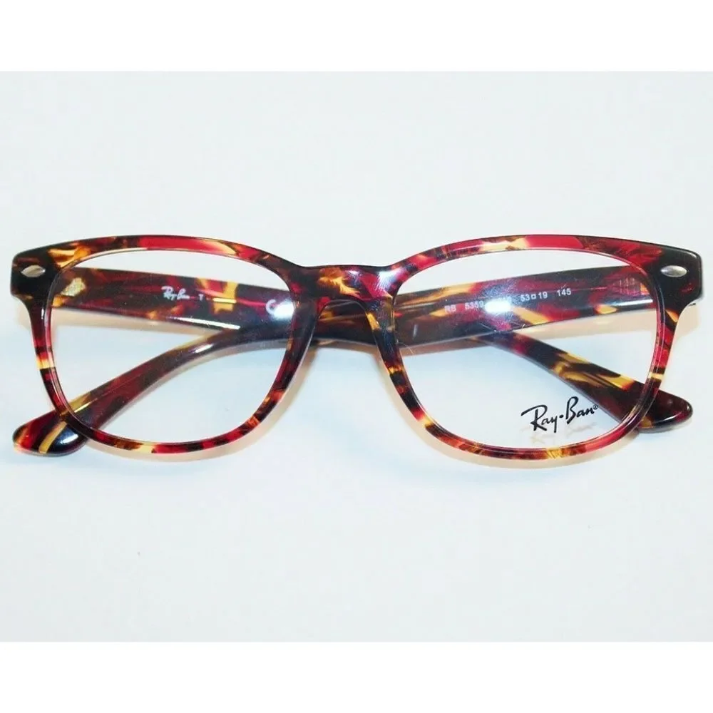 Ray-Ban Square Unisex Eyeglasses Tortoise